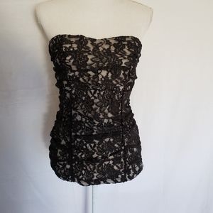 Torrid strapless lace top. Size 12